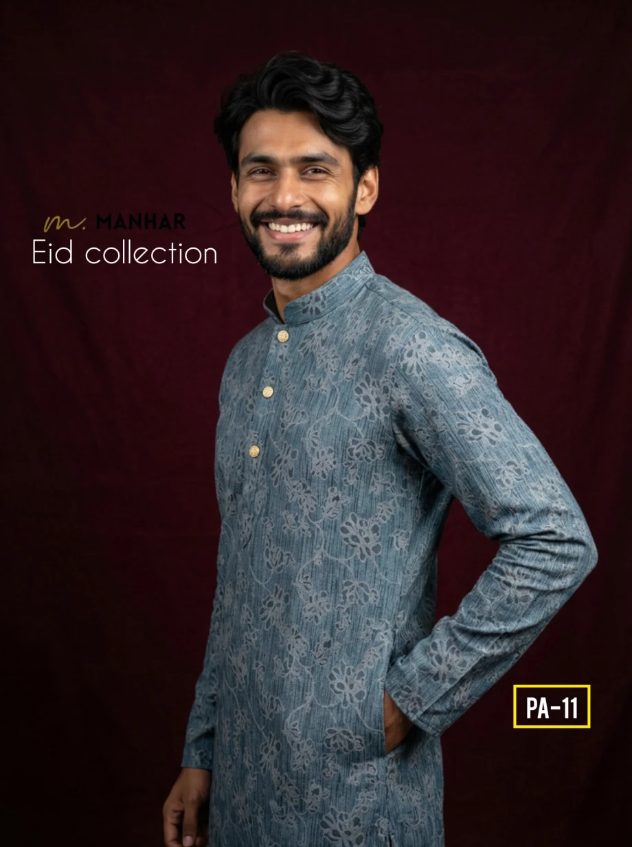 Pakistani Cotton Fabric Panjabi Pa-11