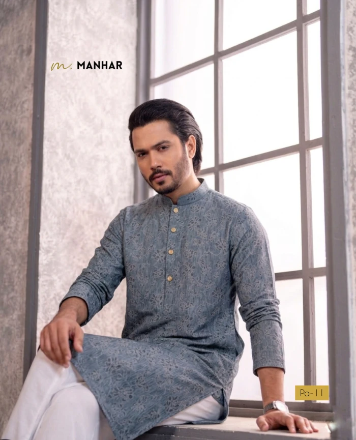 Pakistani Cotton Fabric Panjabi Pa-11