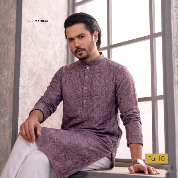 Pakistani Cotton Fabric Panjabi Pa-10